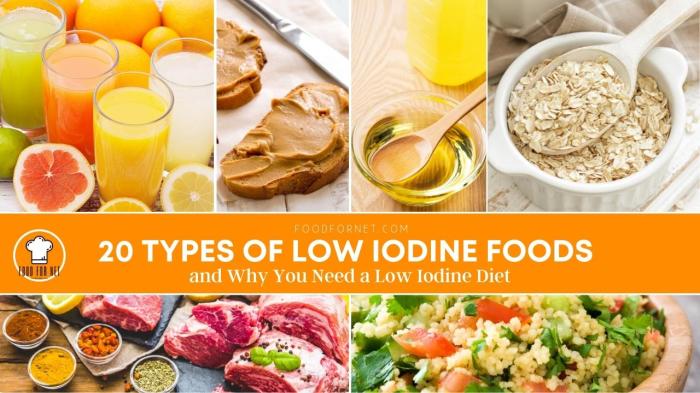 Low iodine diet alcohol
