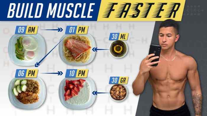 Diet plans for building muscle