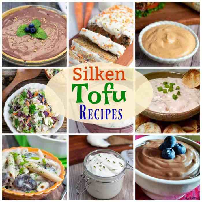 Silken tofu recipes