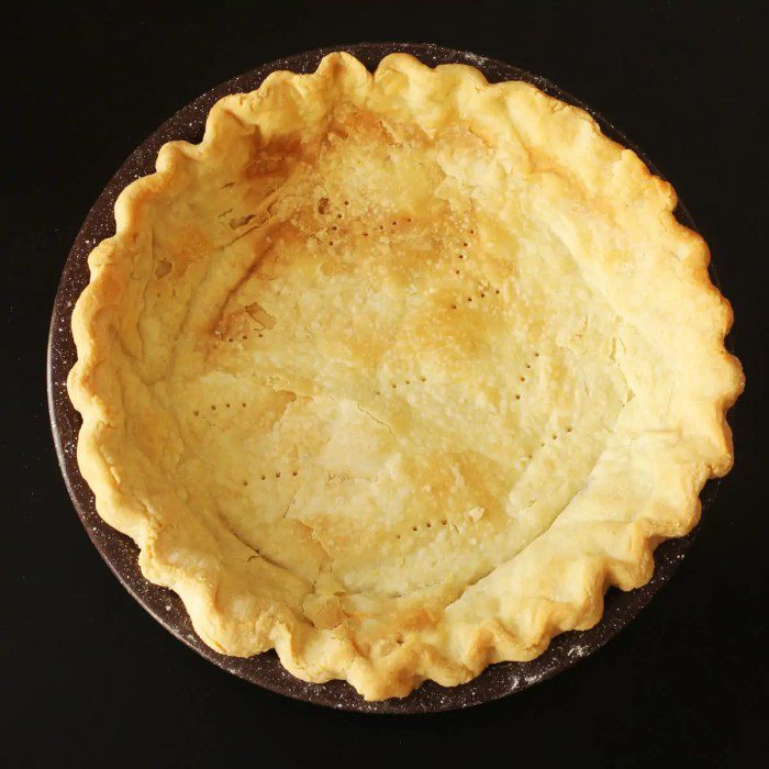 Recipe for pie crust